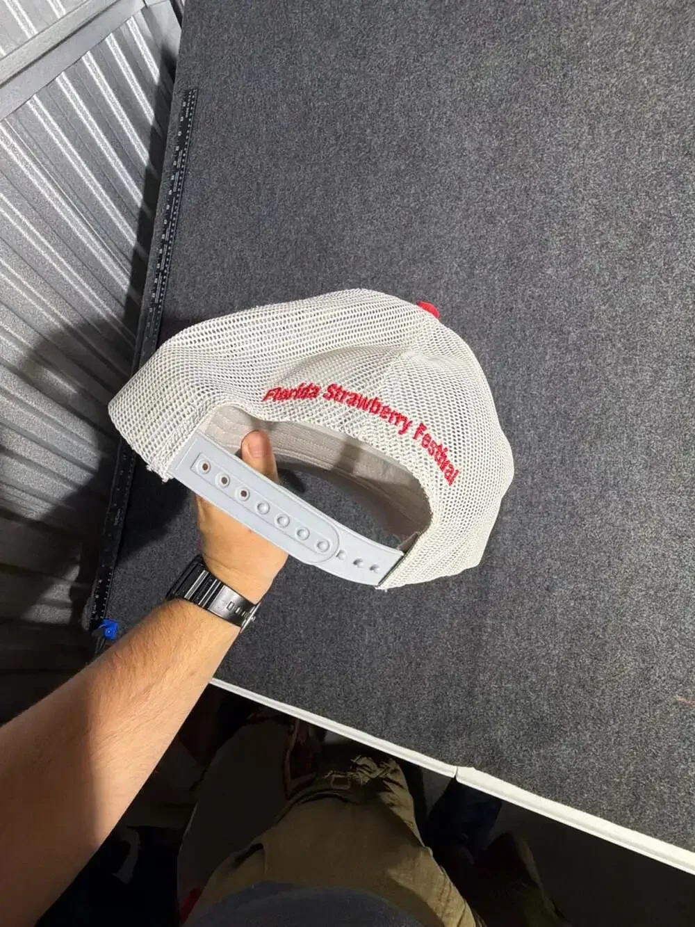 Strawberry - Red/White Trucker Hat,